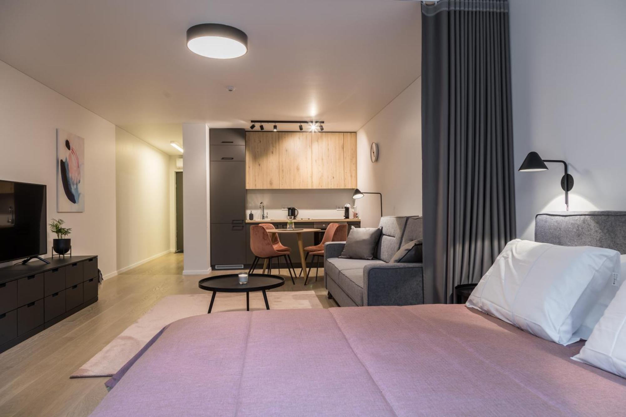Apartment Hotel Laisve 드루스키닝카이 객실 사진